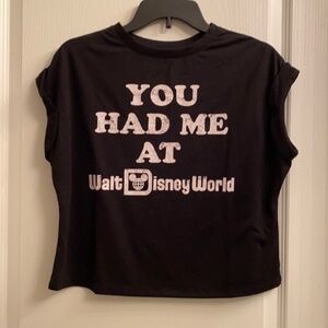 Walt Disney World crop tee